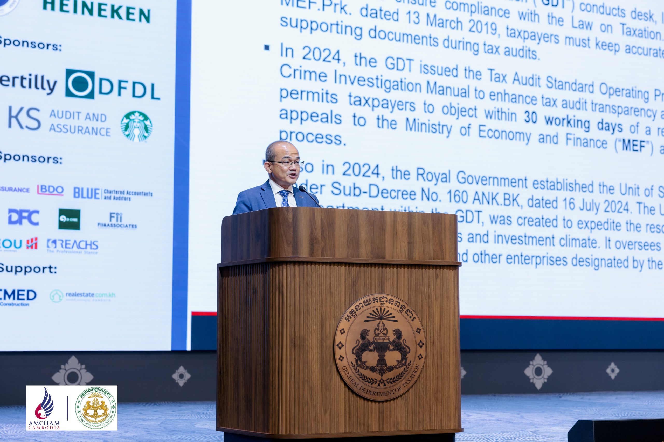 Andersen Cambodia Highlights New Tax Audit Framework and Oversight Reforms at 2025 AmCham Tax Forum