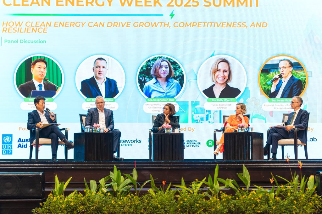 Clean Energy Week 2025, organized by EnergyLab Cambodia hosted on October 3, at Sofitel Phnom Penh.