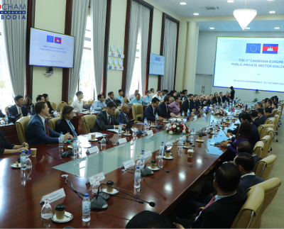 Cambodia and Europe strengthened ties at the 3rd Public–Private Sector Dialogue in Phnom Penh.