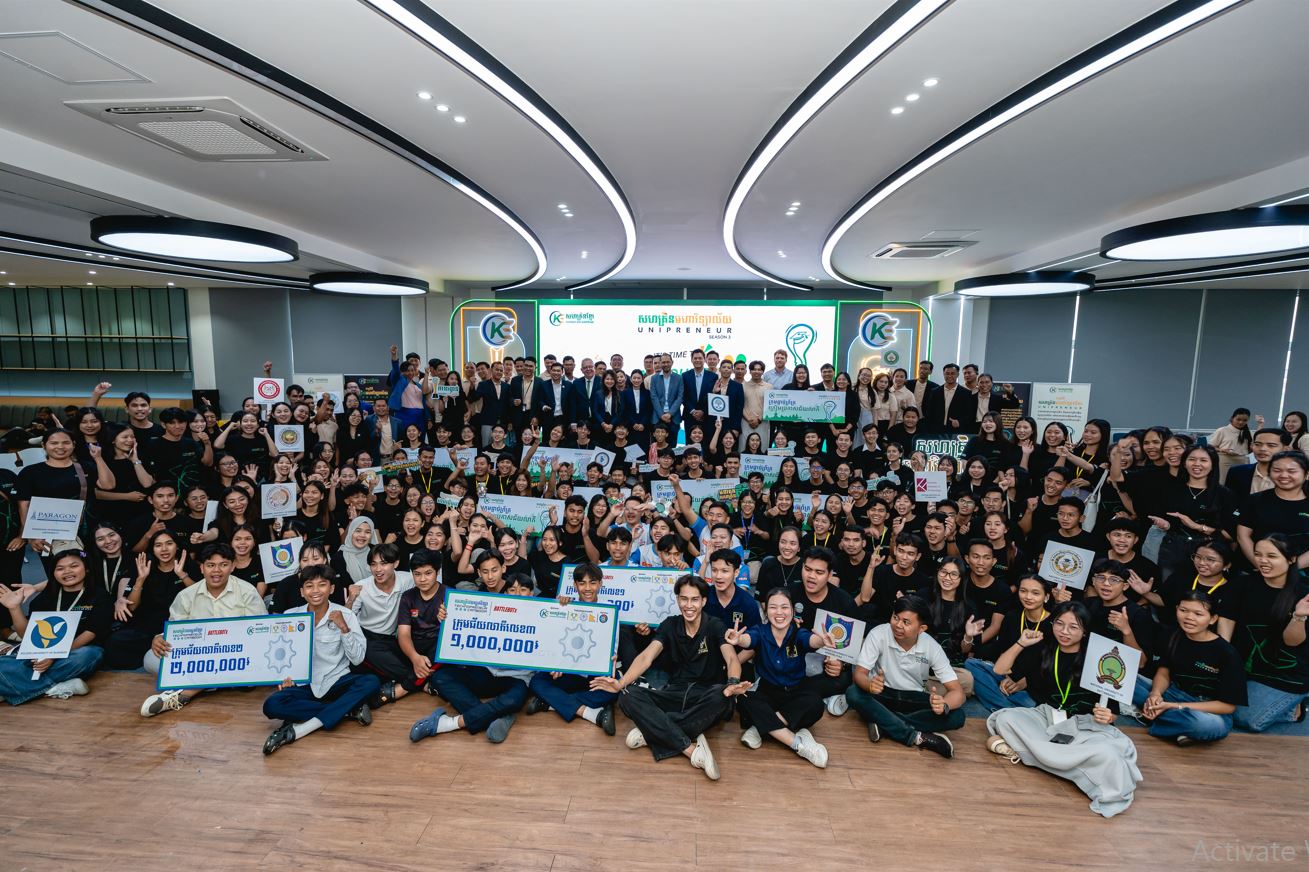 3,000 Young Entrepreneurs from 50+ Universities Take Center Stage as Khmer Enterprise Wraps Up UniPreneur National Challenge Season 3