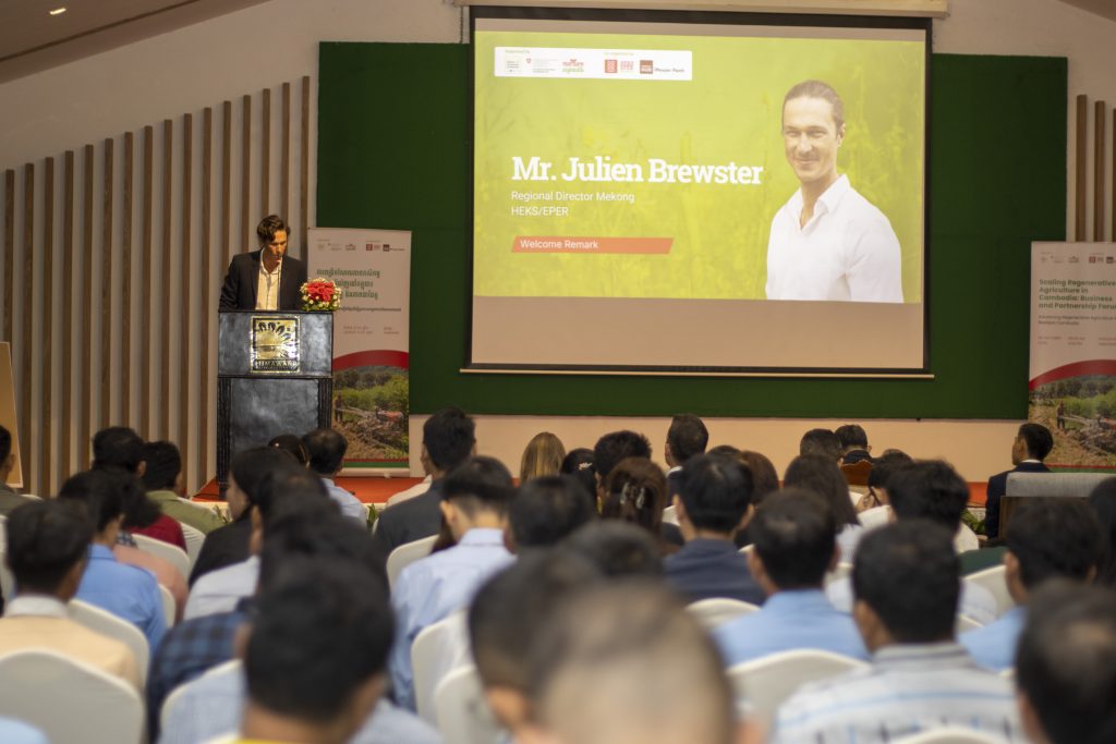 Mr. Julien Brewster, Regional Director Mekong at HEKS/EPER