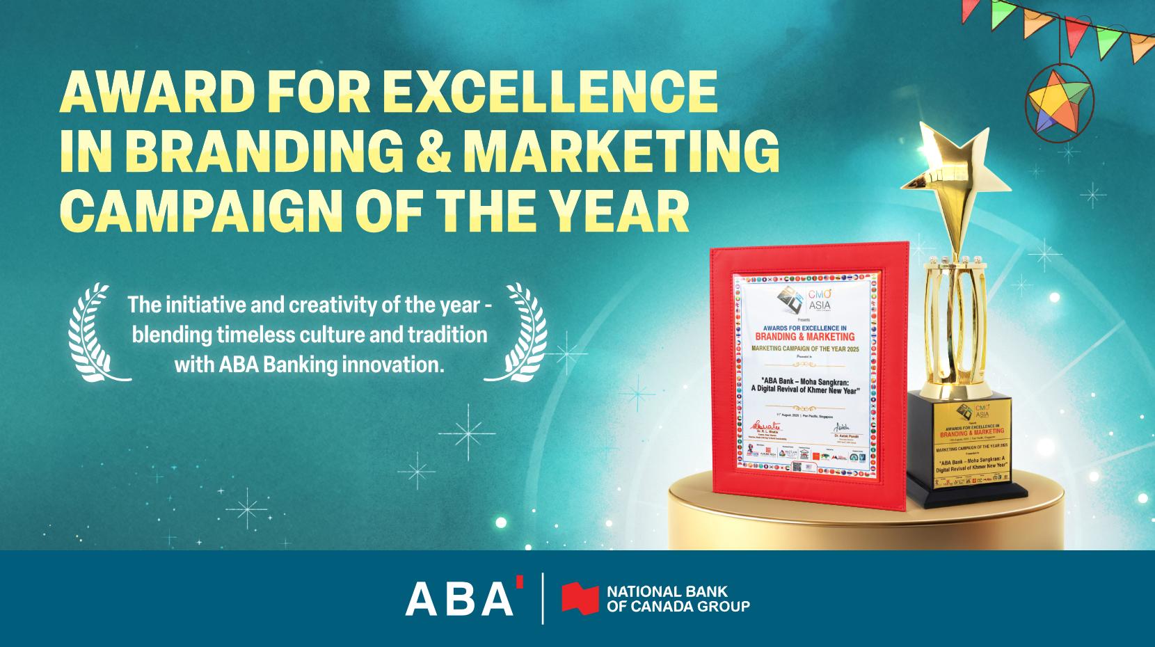 Bridging Tradition and Technology: ABA received Marketing Campaign of the Year 2025 Award