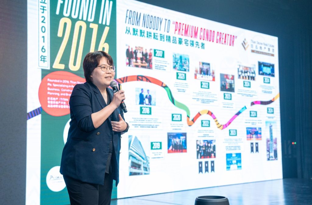 Ms. Smallove, General Manager of Titan Stone Real Estate Group.