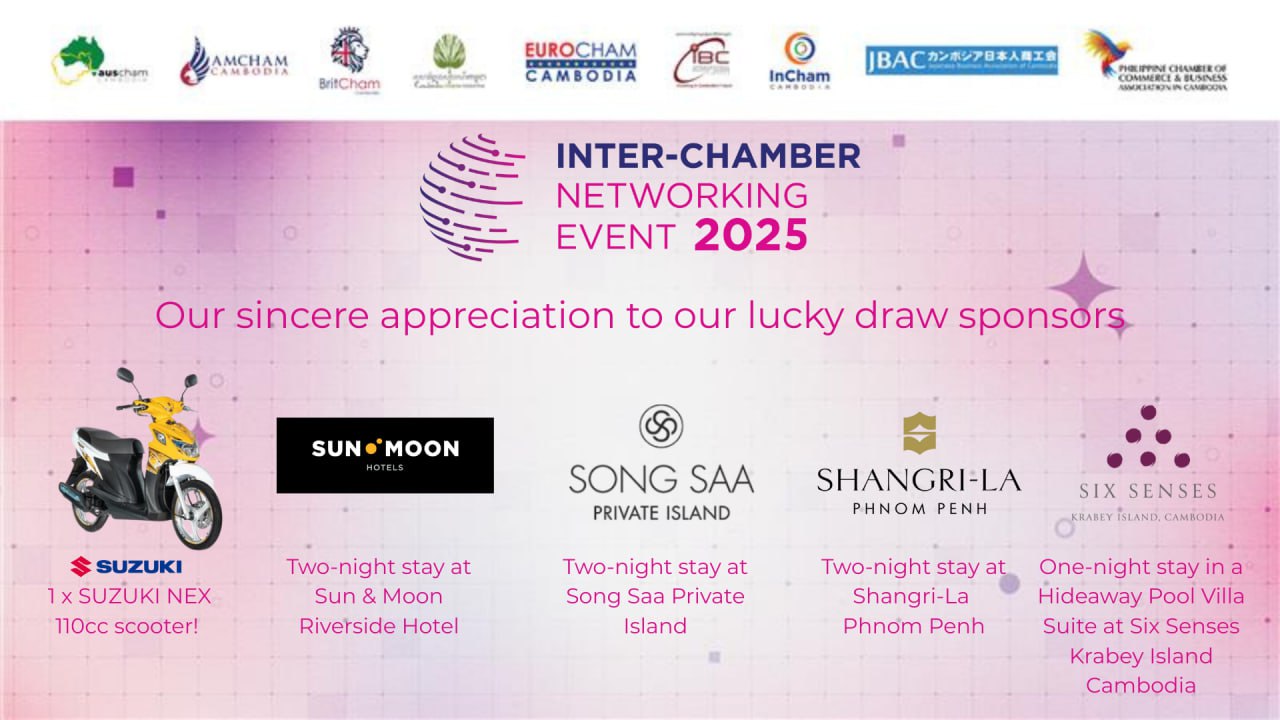 InterChamber Networking Event 2025 Set to Unite Cambodia’s Business Leaders at Shangri-La Phnom Penh