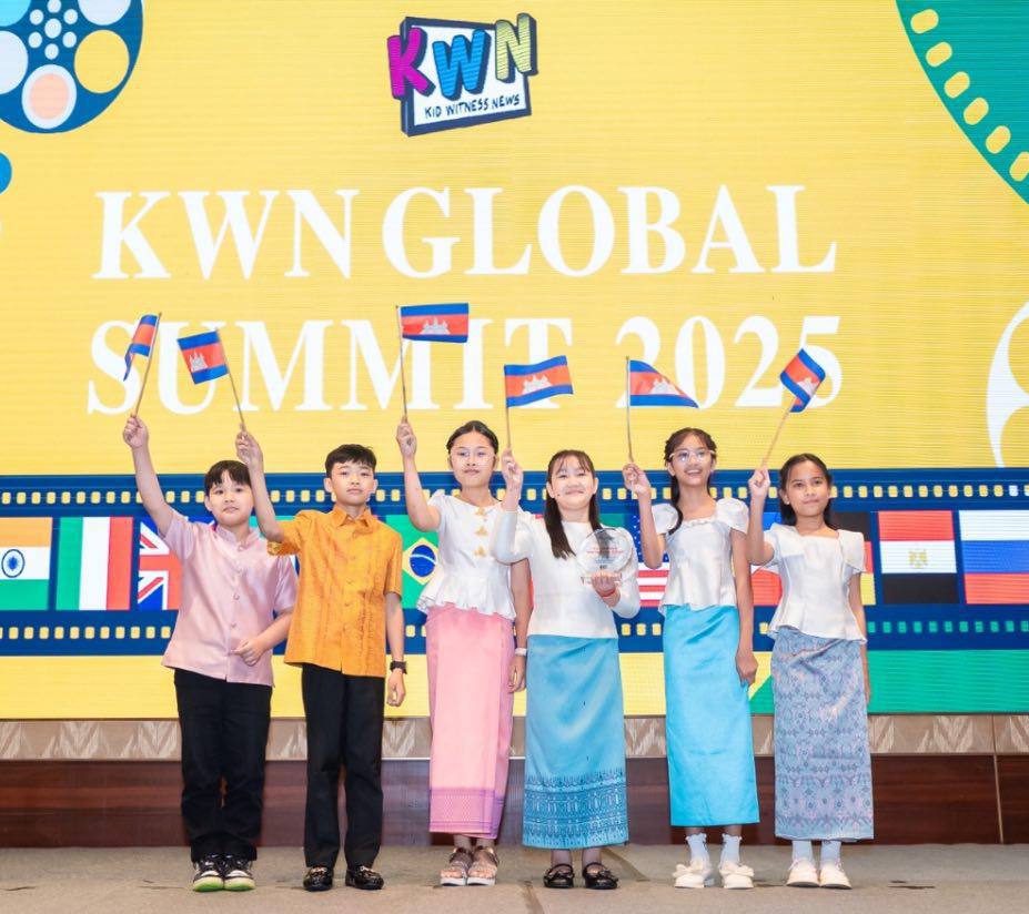 Cambodia Wins Prestigious KWN Panasonic Award in Primary School Category
