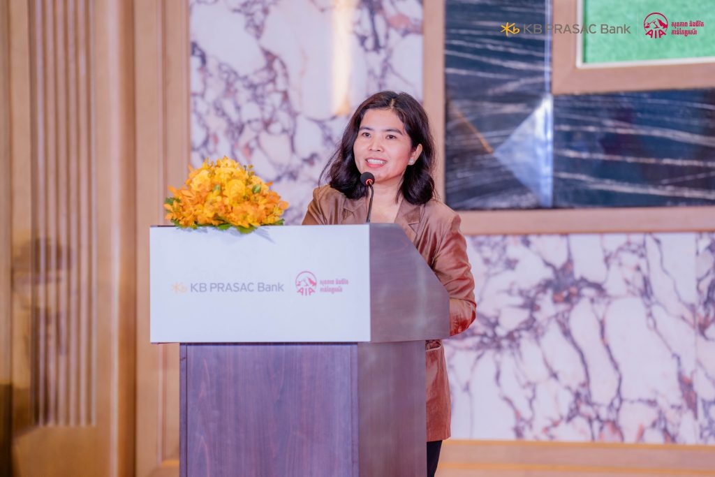 Ms. Jane Tay, Chief Executive Officer of AIA Cambodia