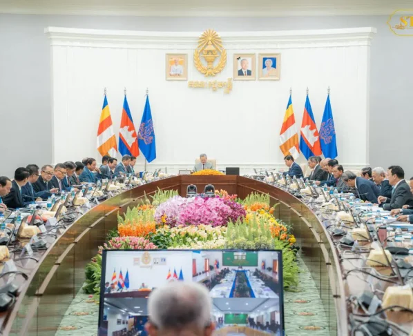 The Cabinet on Oct. 24 approved the Draft Law on the 2026 budget with proposed spending of 40,913 billion riels or nearly $10.20 billion. Photo: Prime Minister Hun Manet/Facebook