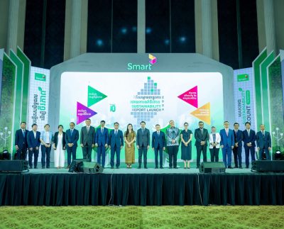 ESG 2024 Sustainability Report launched during the Earth Arts Festival 2025 at Koh Pich City Hall from October 24–25