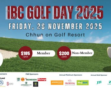 IBC Golf Day 2025, which will take place on Friday, 28 November at Chhun On Golf Resort.