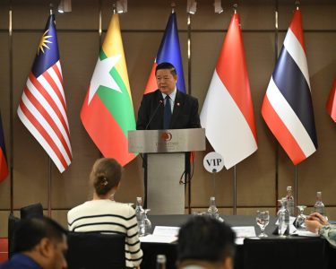 ASEAN Secretary General Kao Kimhourn delivers his remark at the 9th ASEAN Editor Forum in Kuala Lumpur. Photo from ASEAN/Facebook