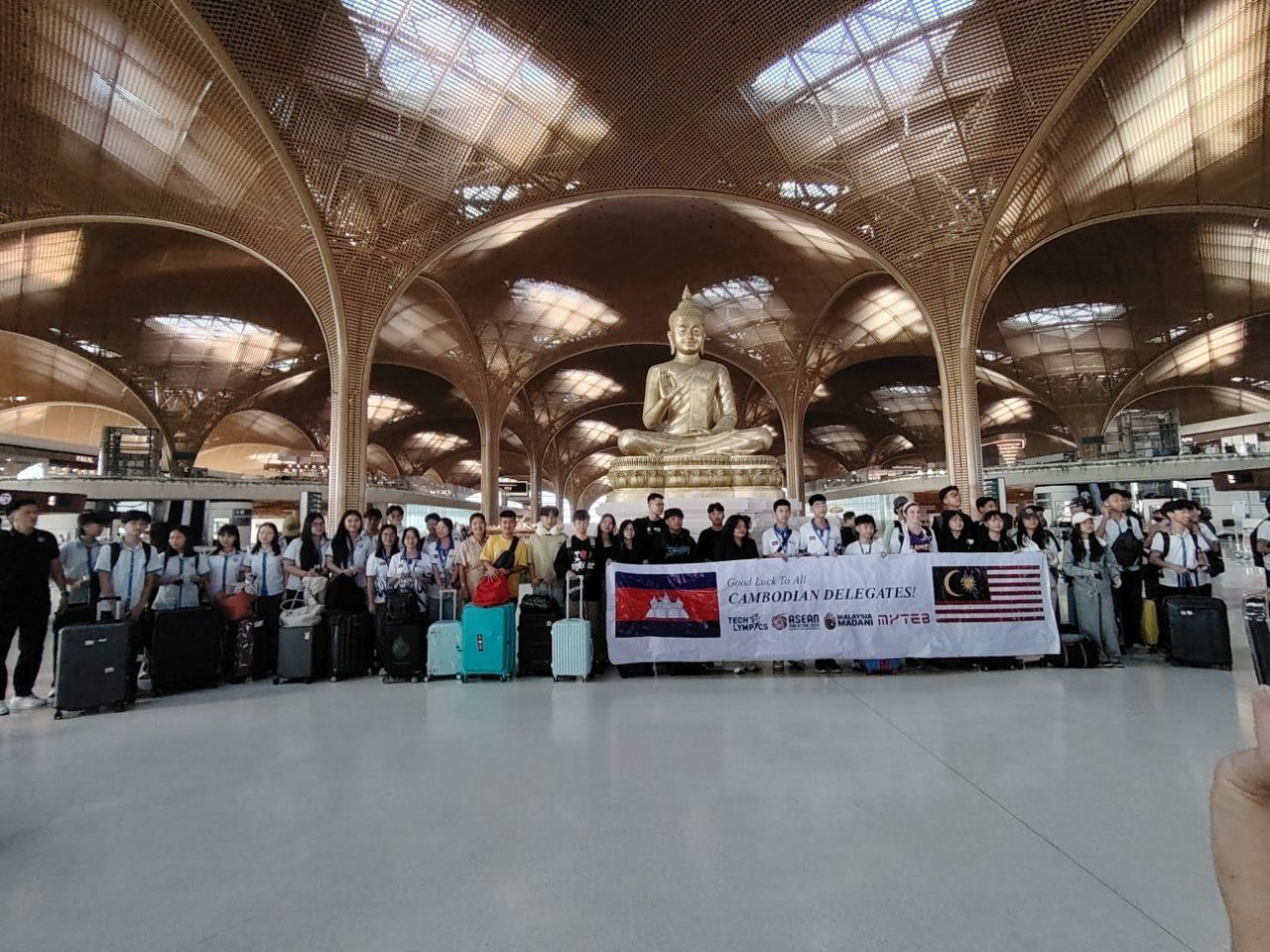 MYTEB Fuels Cambodia’s Future: Over 130 Young Cambodian Student Innovators Head to Malaysia’s Global Techlympics