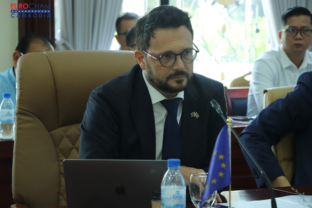 Gabriele Faja, Chairperson of EuroCham Cambodia.