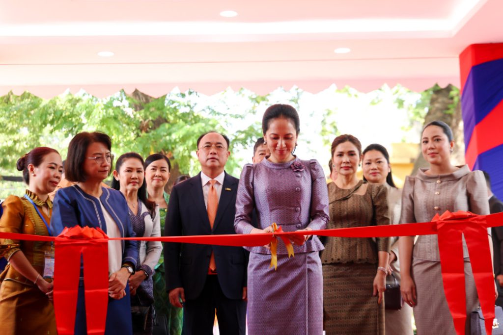 The pledge follows a public appeal made during the official inauguration of WEE-DC in Phnom Penh by H.E. Dr. Pich Chanmony Hun Manet
