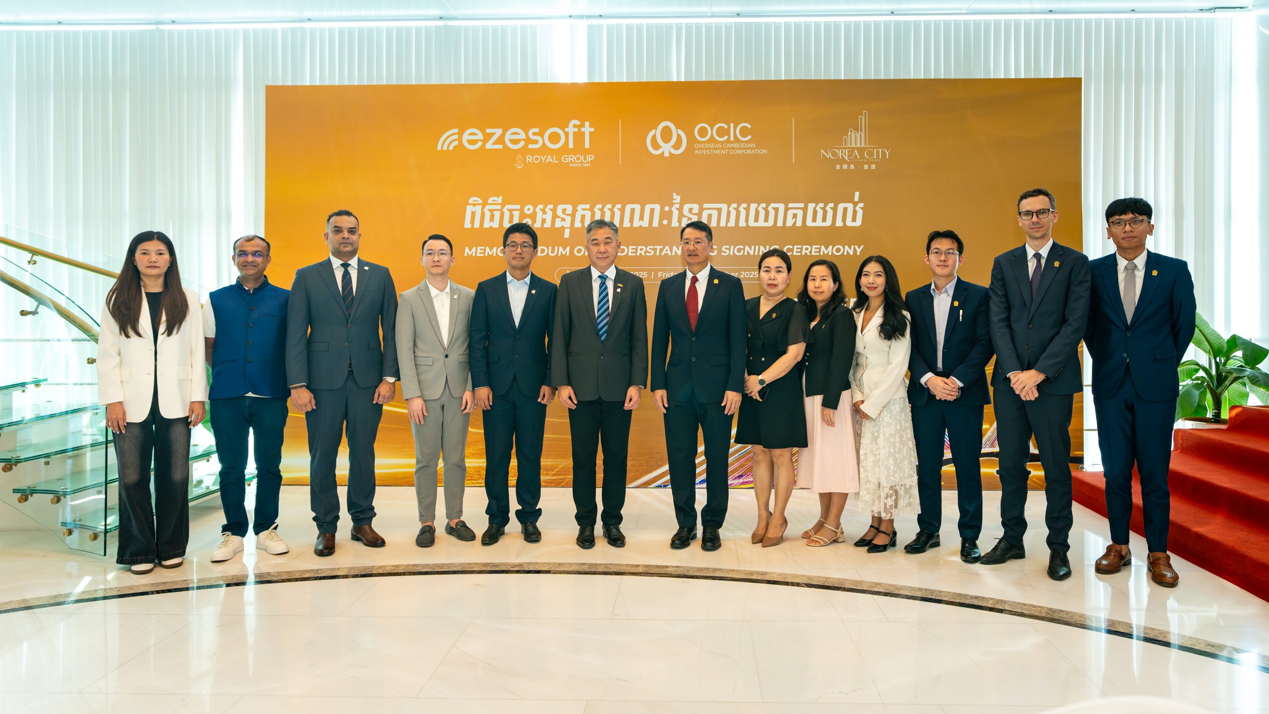 OCIC and ezesoft Roll Out Phnom Penh’s First Large-Scale Public WiFi Network at Norea City