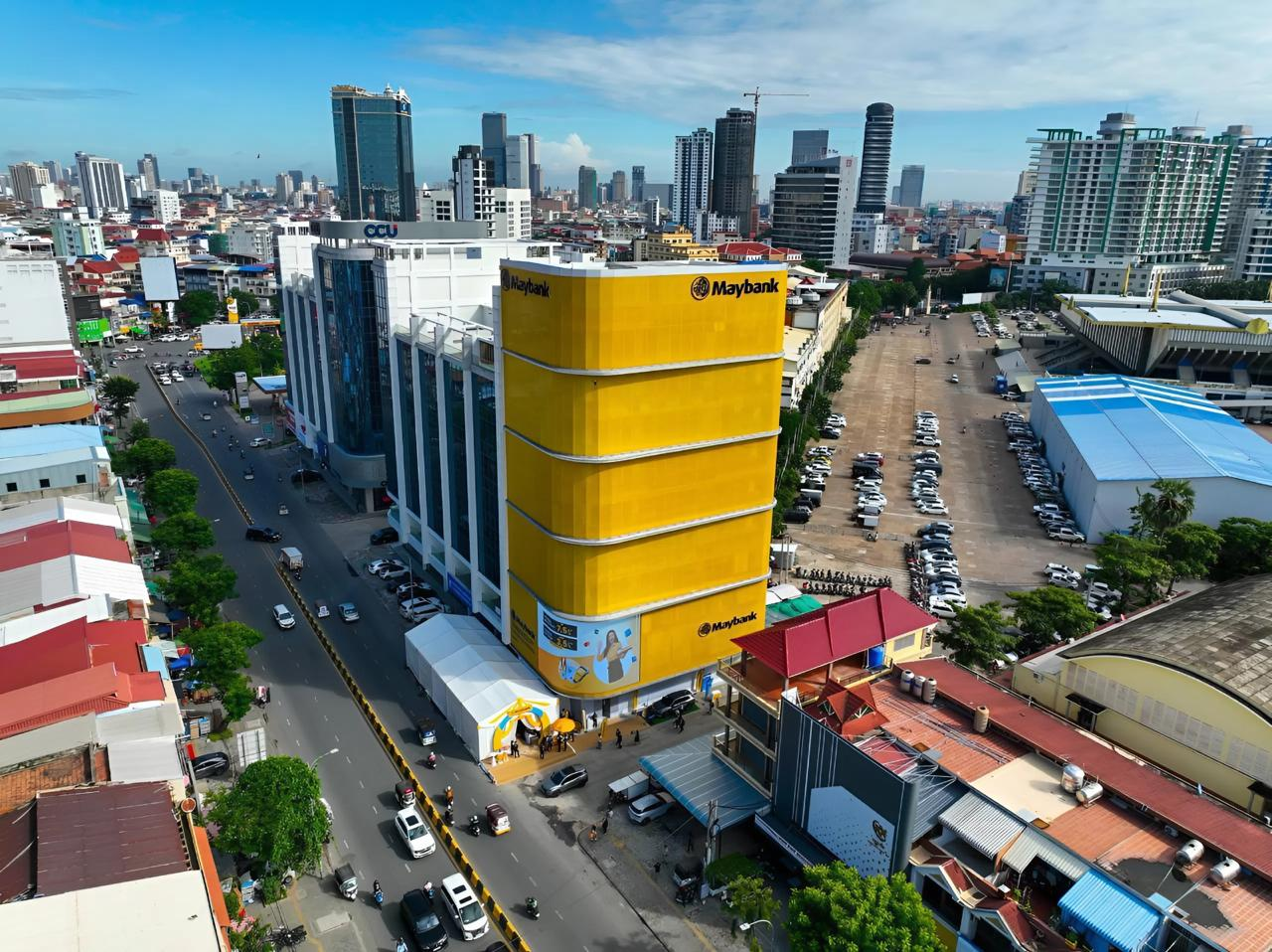 Future Architecture Firm Unveils a New Standard for Commercial Design in Cambodia Through Maybank’s Olympic Branch