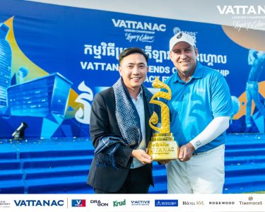 Sam Ang Vattanac, Director of Vattanac Golf Resort and South African golfer Darren Fichardt has secured victory at the Vattanac Legends Championship Legacy Edition 2025.