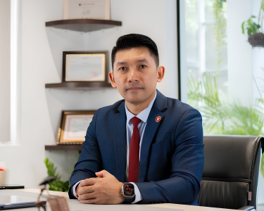 Mr. Visal Sou, CEO of the Institute of Banking & Finance Cambodia