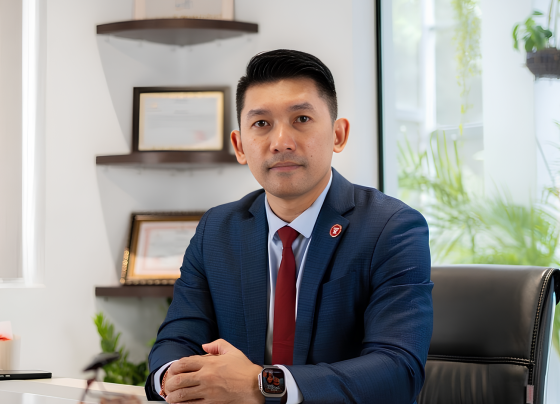 Mr. Visal Sou, CEO of the Institute of Banking & Finance Cambodia