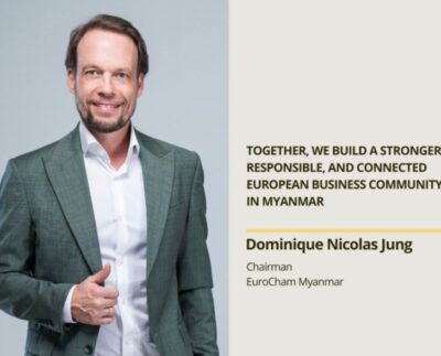 EuroCham Myanmar has announced the appointment of Dominique Nicolas Jung