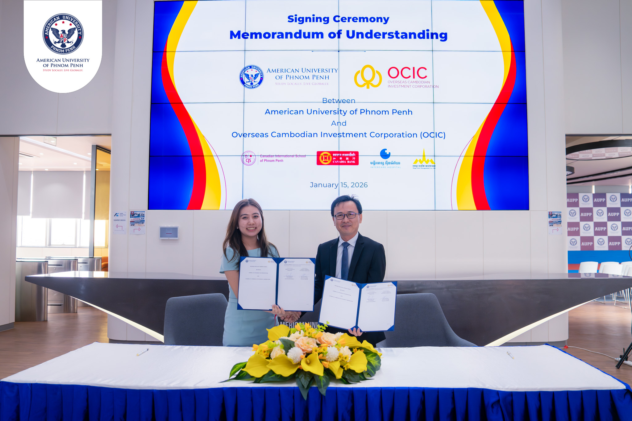 AUPP Signs Strategic Partnership with OCIC to Foster Educational Excellence & Industry Collaboration