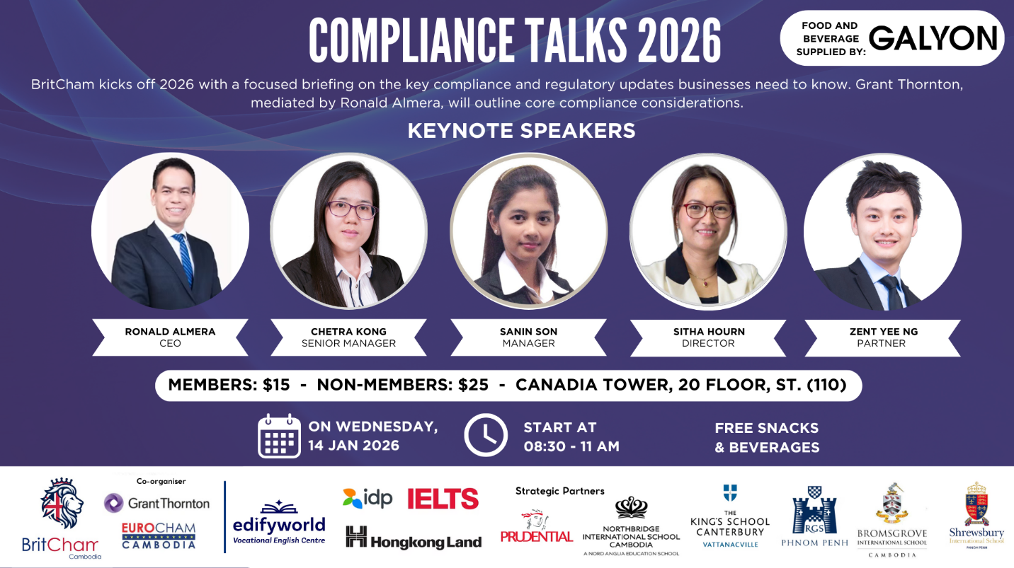 BritCham Cambodia Kicks Off 2026 with Second Annual Compliance Talks Following Strong Success in 2025