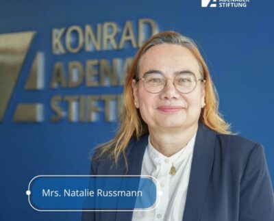 Natalie Russmann Appointed Interim Country Director Of Konrad-Adenauer-Stiftung Cambodia