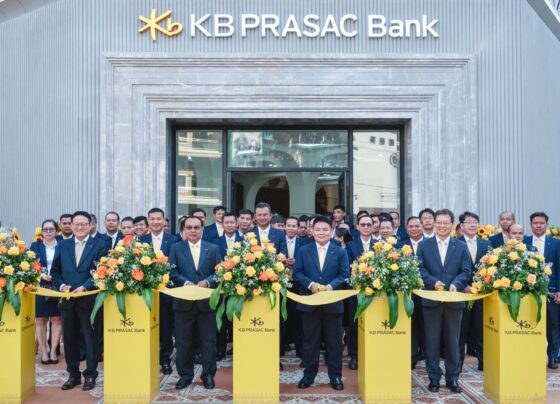 KB PRASAC Monivong Flagship Branch on 2 February 2026.