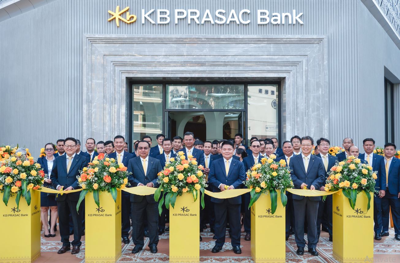 KB PRASAC Bank Monivong Flagship Branch Officially Opens