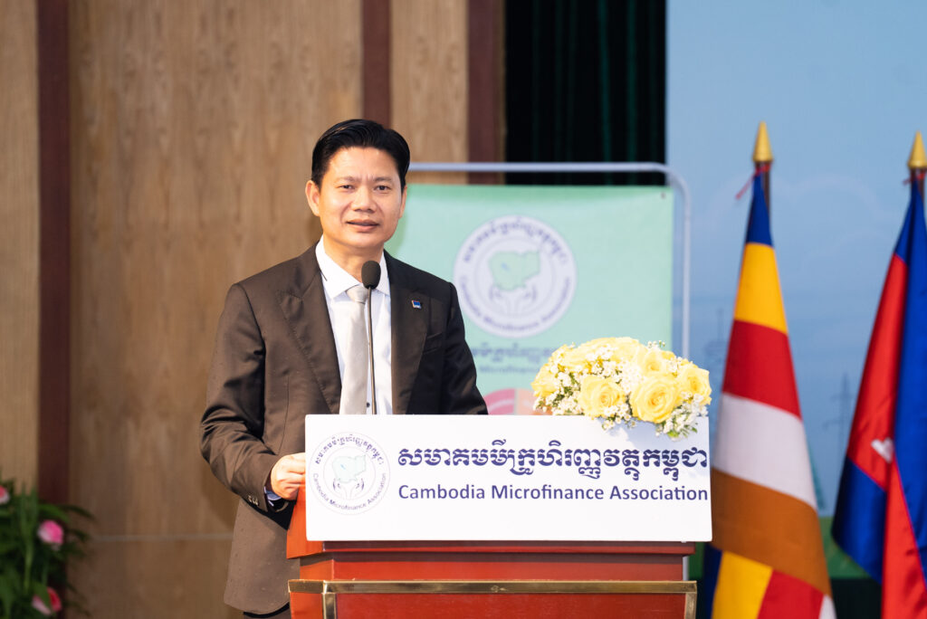 Sok Voeun, Chief Executive Officer of LOLC (Cambodia) Plc., as Chairman for the 2026–2027