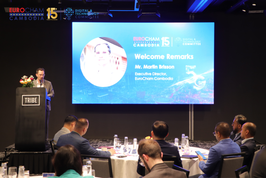 Martin Brisson, Executive Director of EuroCham Cambodia