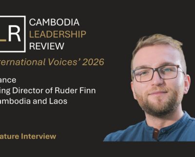 Alex Dance - Managing Director of Ruder Finn ERA Cambodia and Laos