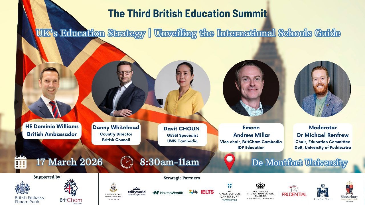 BritCham to Launch Inaugural International Schools Guide at Third British Education Summit 2026