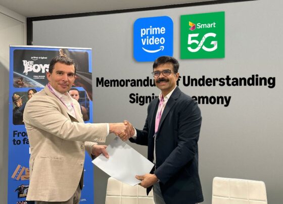 Smart Axiata CEO Ritesh Kumar Singh and Nahshon Davidai, Vice President of Amazon Fuse at Prime Video, formalised a partnership at Mobile World Congress 2026 in Barcelona to expand digital entertainment services for Cambodian users.