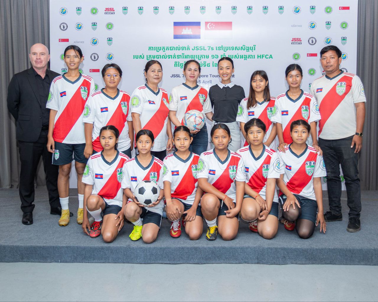 Happy Football Cambodia Australia Sends Cambodian Girls to 2026 JSSL Singapore Professional Academy 7s, Expanding Leadership and Education Pathways Through Football
