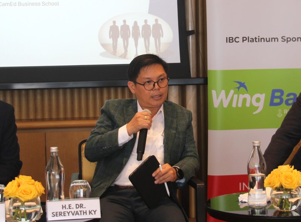 • H.E. Dr. Sereyvath Ky, Director General of the Institute of China Studies at the Royal Academy of Cambodia and Professor in Economics at CamEd Business School