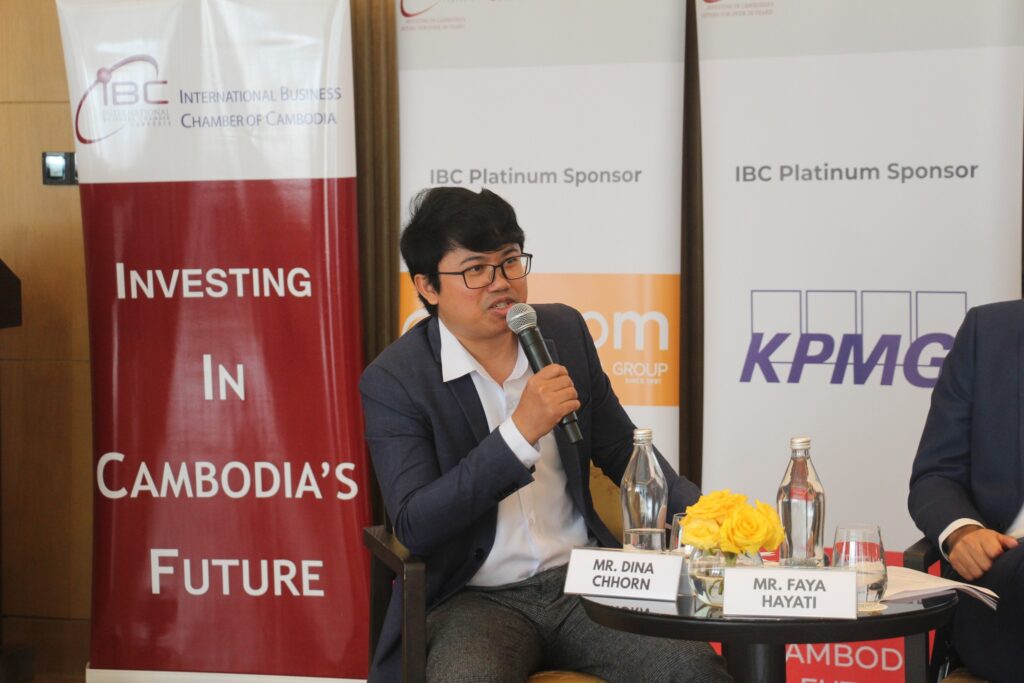 • Dina Chhorn, Centre Director of Development Economics and Trade at the Cambodia Development Resource Institute (CDRI)