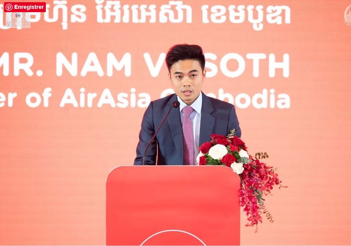 World Economic Forum Names AirAsia Cambodia CEO Vissoth Nam to 2026 Young Global Leaders Class of 118 Leaders From 55 Countries