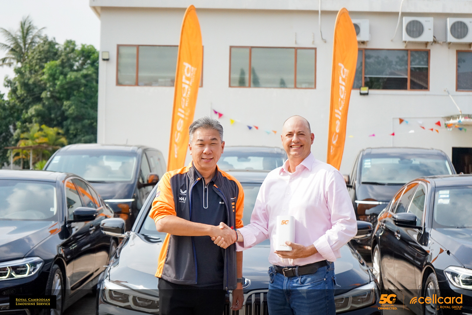 Seamless Journey Powered By 5G: Cellcard and Royal Limousine Partner For A Connected Future
