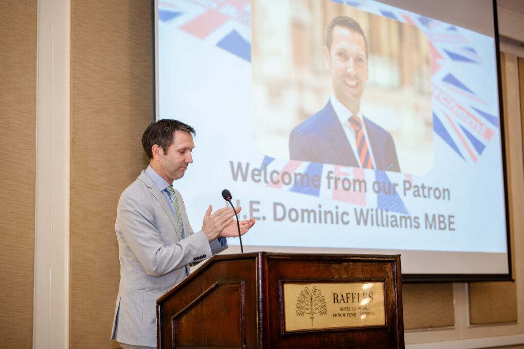 Dominic Williams - British Ambassador to Cambodia.