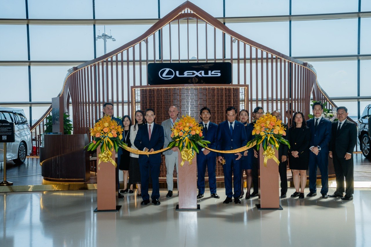 IAAC Cambodia Strengthens Premium Brand Presence with Lexus Display Lounge Launch at Techo International Airport