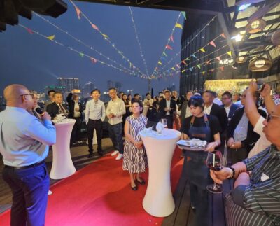 Delegation networking night at Capri by Fraiser on April 2, 2026