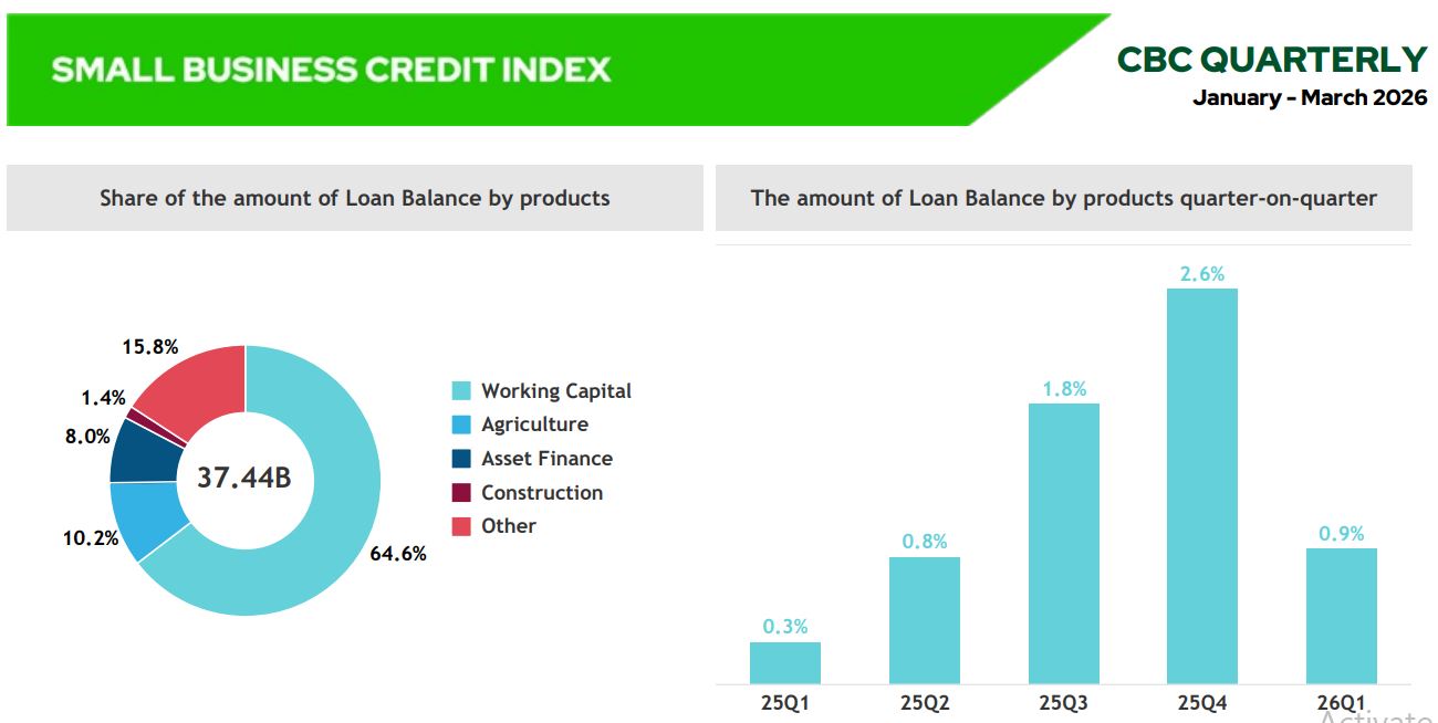 Cambodia Small Business Loan Balance Reaches $37.4B as 90+ Day Overdue Loans Hit 7.7%, Credit Demand Growth Slows to Below 1% in Q1 2026
