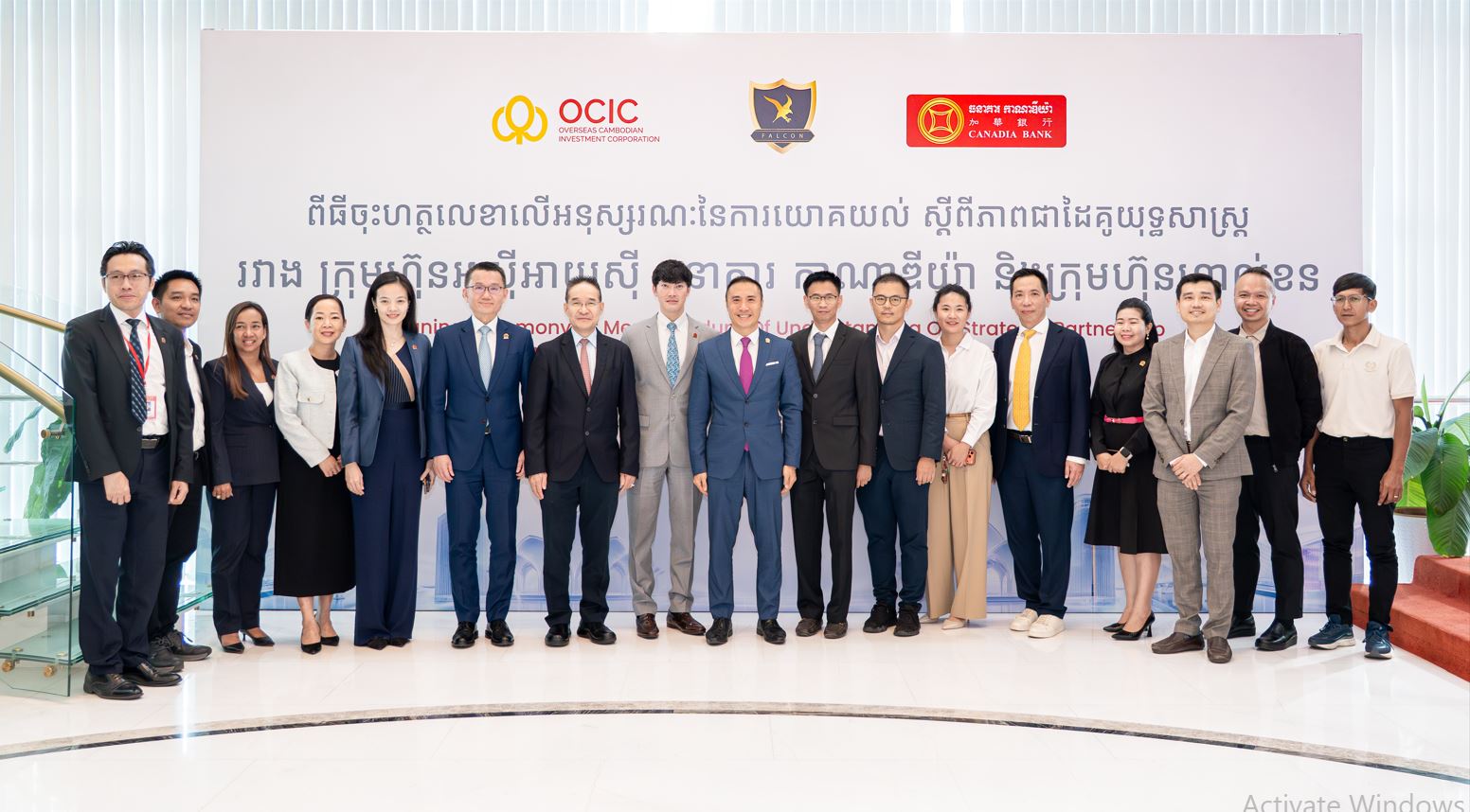 OCIC, Canadia Bank, and Falcon Tech Unite to Advance Apple Technology and AI Adoption in Cambodia