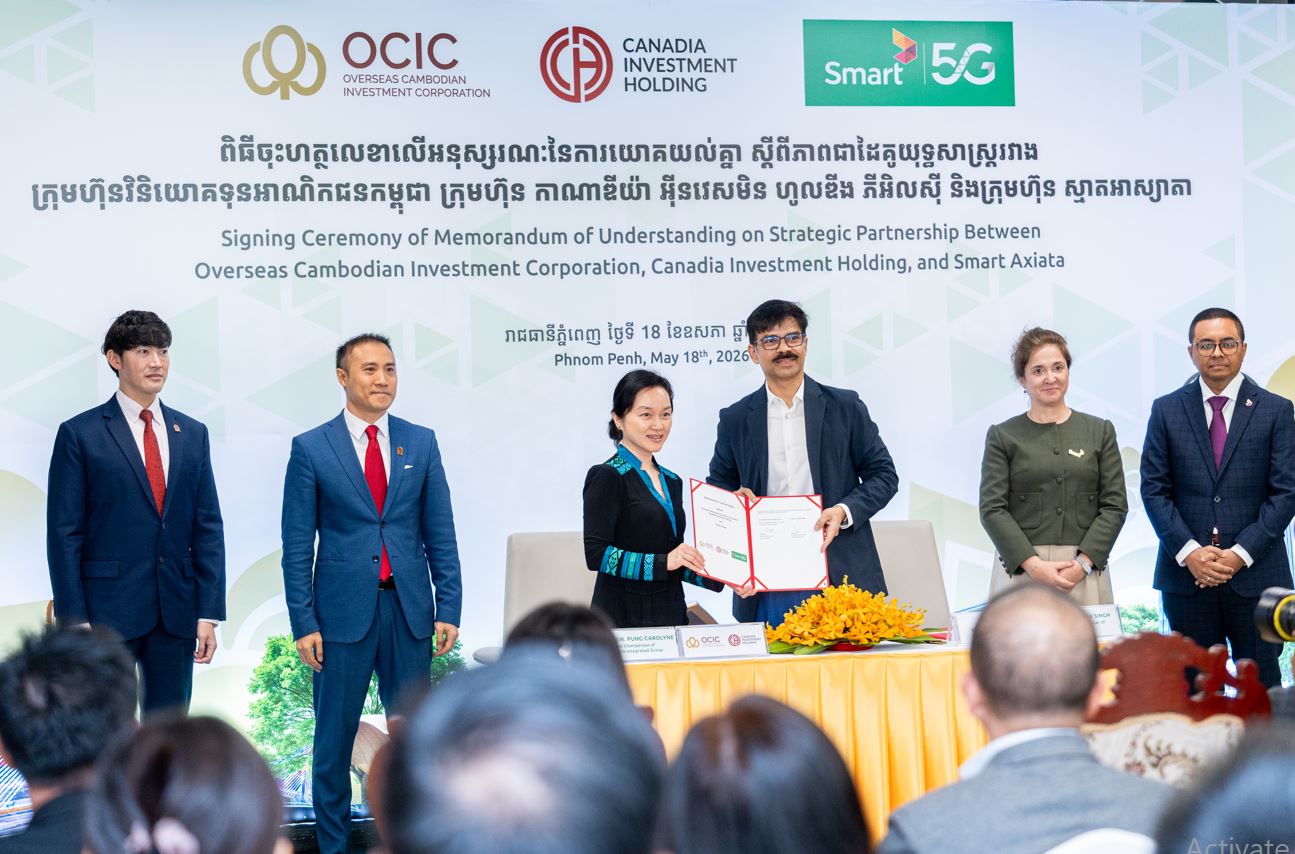 Smart Axiata and Canadia Group Partner to Advance Digital Transformation Across Cambodia’s Business Ecosystem