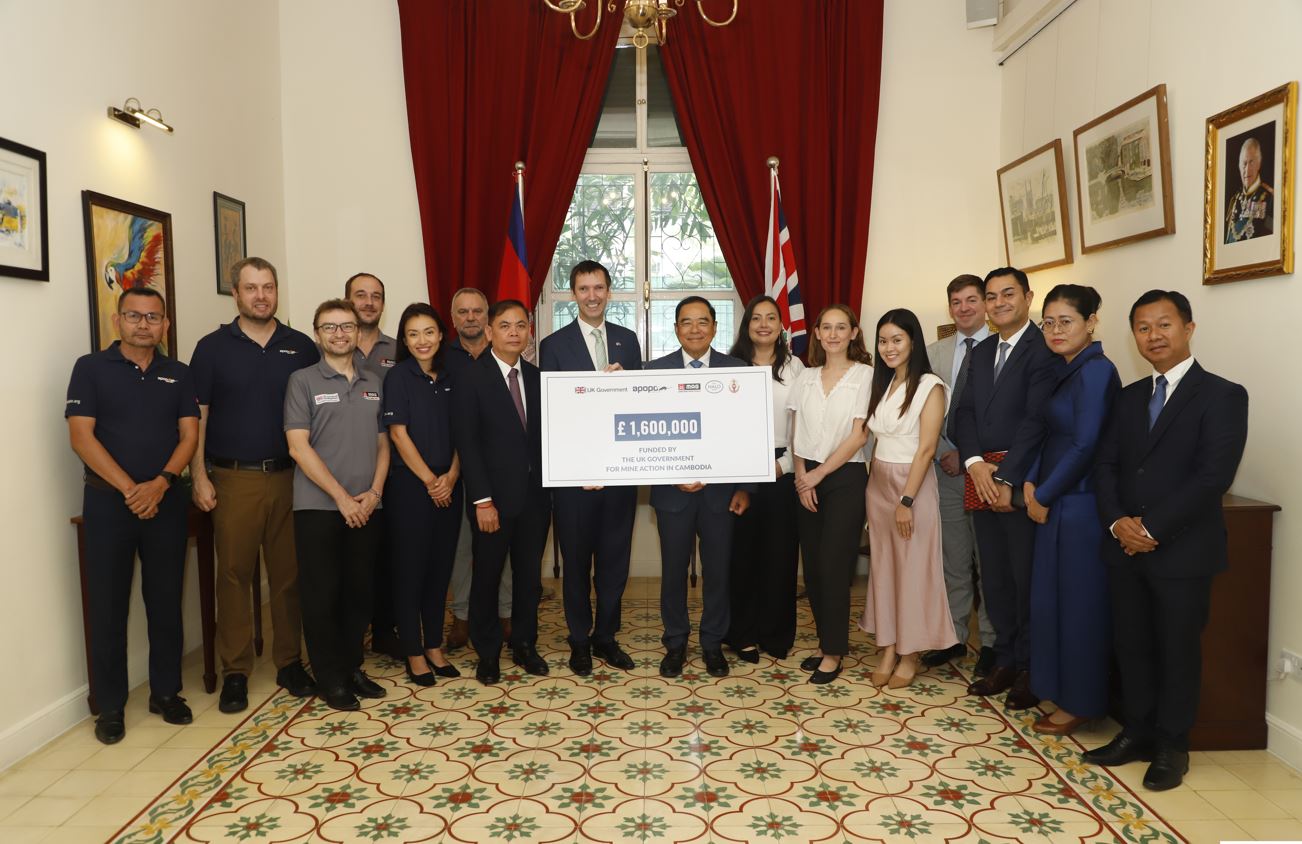 UK Commits $2.17M To Cambodia Mine Clearance Efforts As Demining Supports Investment And Rural Growth - Cambodia Investment Review