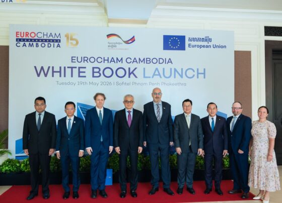 European Chamber of Commerce in Cambodia officially launched its White Book 2027 on May 19 at Sofitel Phnom Penh Phokeethra