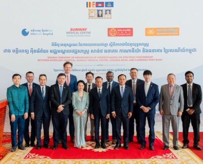 Malaysia’s Sunway Medical Centre and Cambodia’s Intercare Hospital have signed a strategic MoU aimed at strengthening healthcare services, expanding specialist care access, and enhancing regional patient support between Cambodia and Malaysia.