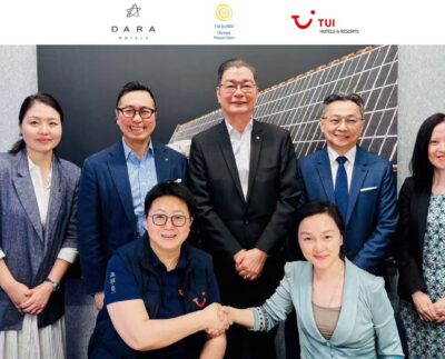 Dara Hotels Group and TUI Group have signed a partnership to bring TUI SUNEO Olympia Phnom Penh to life. As the first of its kind in the country, this collaboration connects Phnom Penh to a massive international network of travelers.
