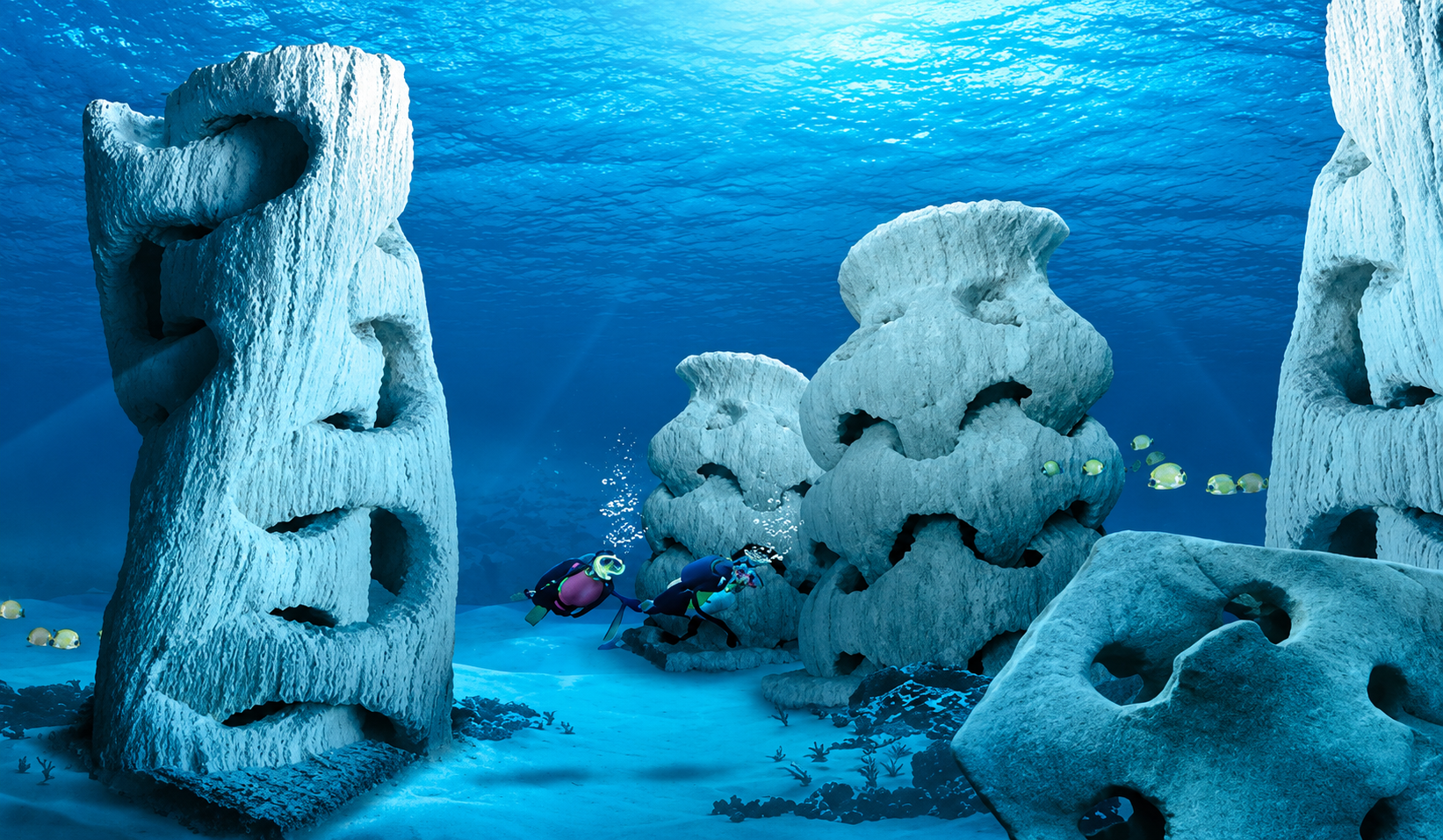 Opinion: Art on the Seabed; The Reef That Pays for Itself