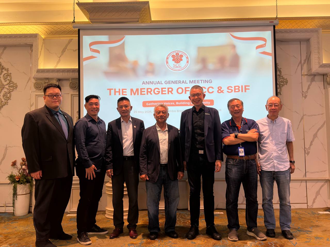 “Singapore-Cambodia Connection” Business Group Created Through SCC & SBIF Merger, Albert Tan Elected President
